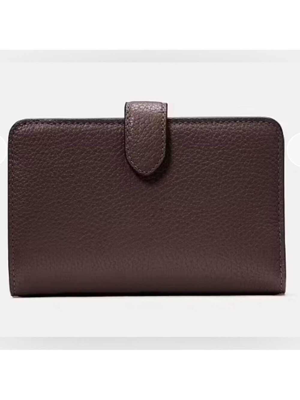 Kate Spade Brown Leather Bifold Wallet Hot Fudge NWT - Picture 4 of 6